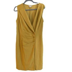 Nanette Lepore "Grooving Gold" dress size 6